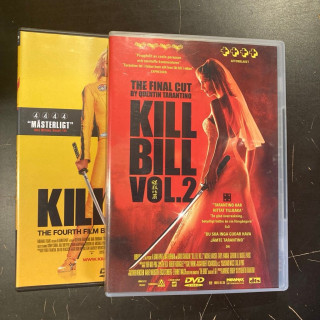 Kill Bill 1-2 2DVD (VG-M-/M-) -toiminta-